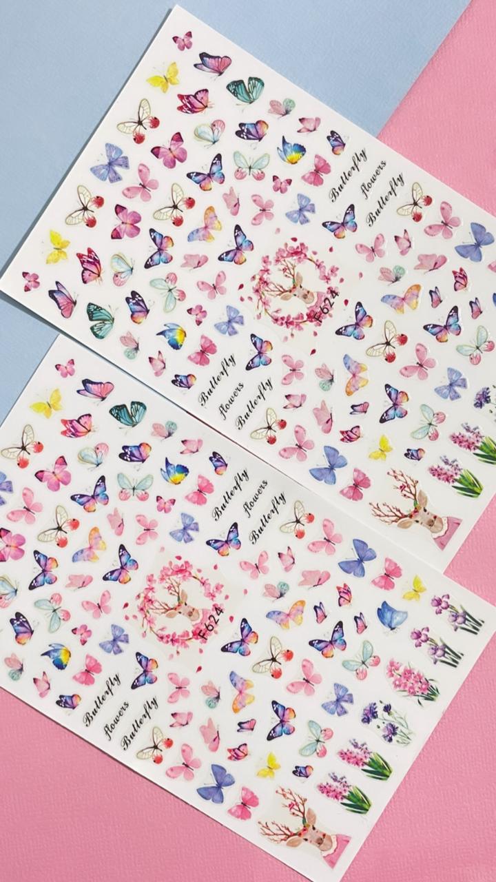 Stickers de mariposas