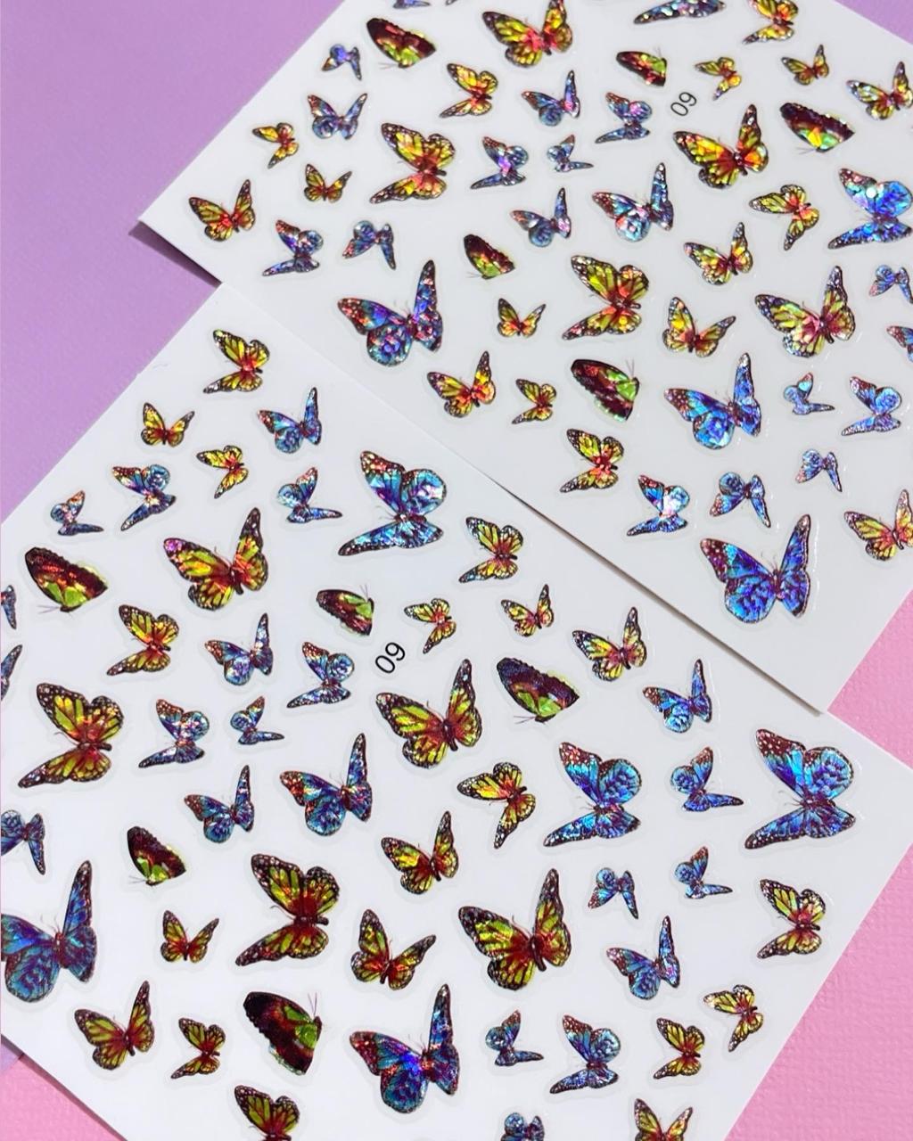 Stickers de mariposas
