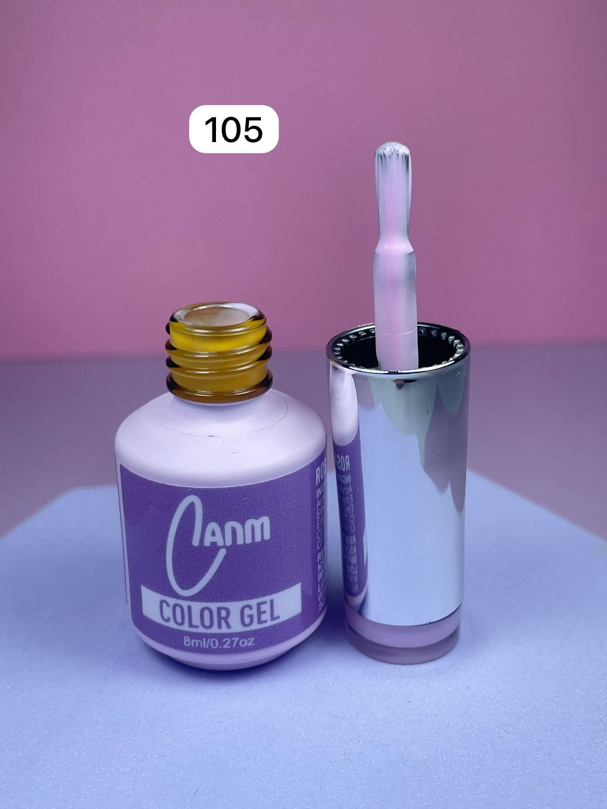 Esmalte canm 105 rosa terciopelo