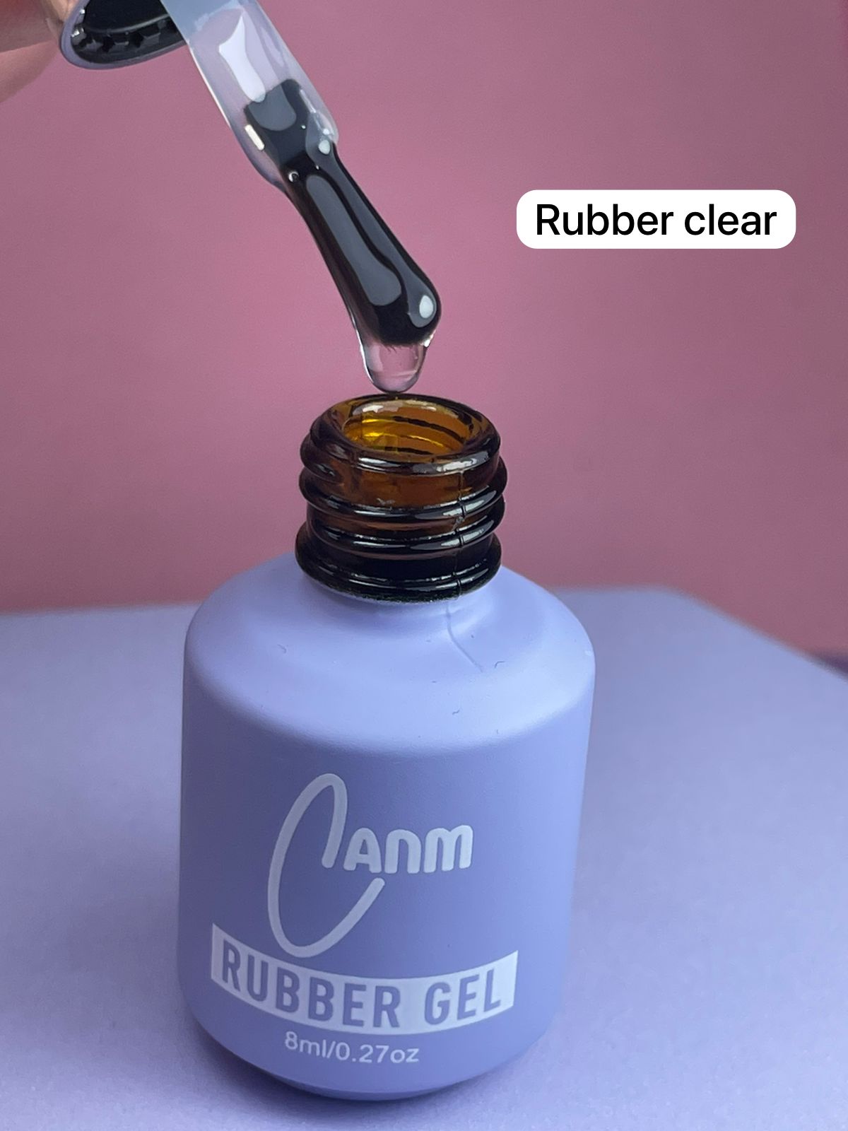 Base rubber clear