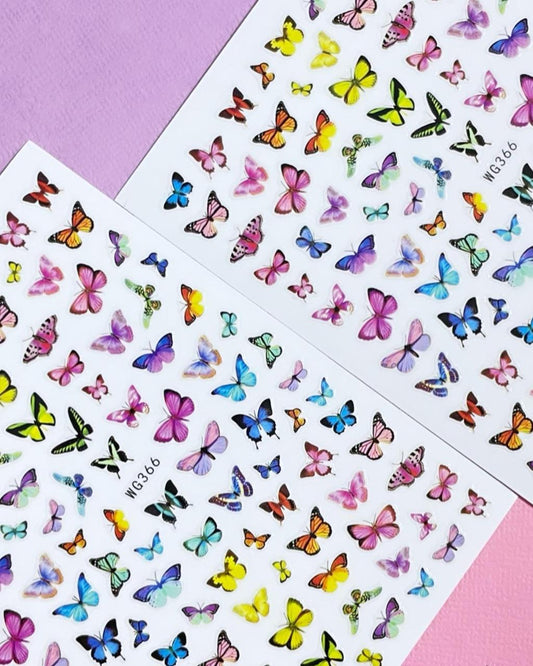 Sticker mariposas