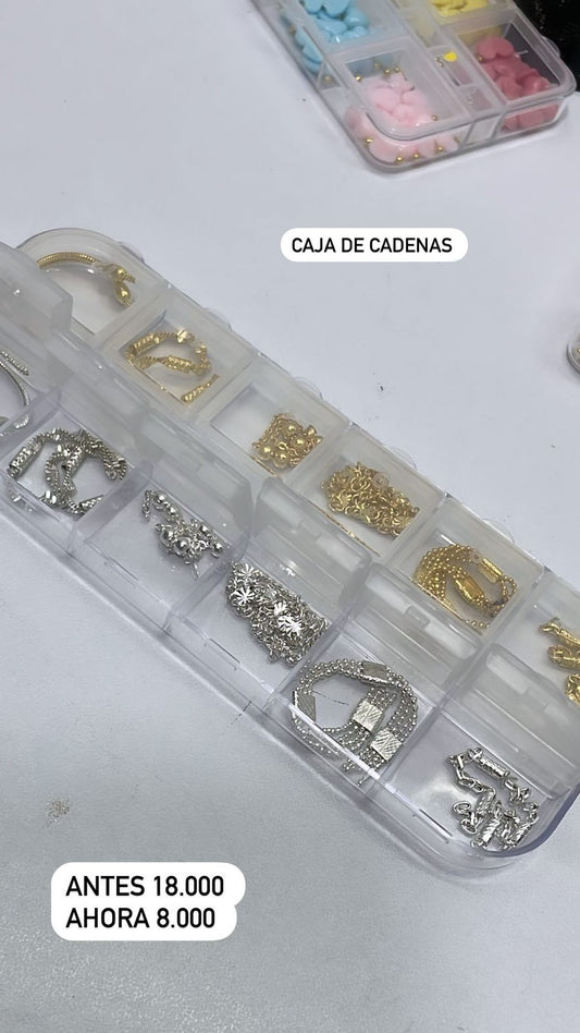 Ruleta de cadenas para uñas