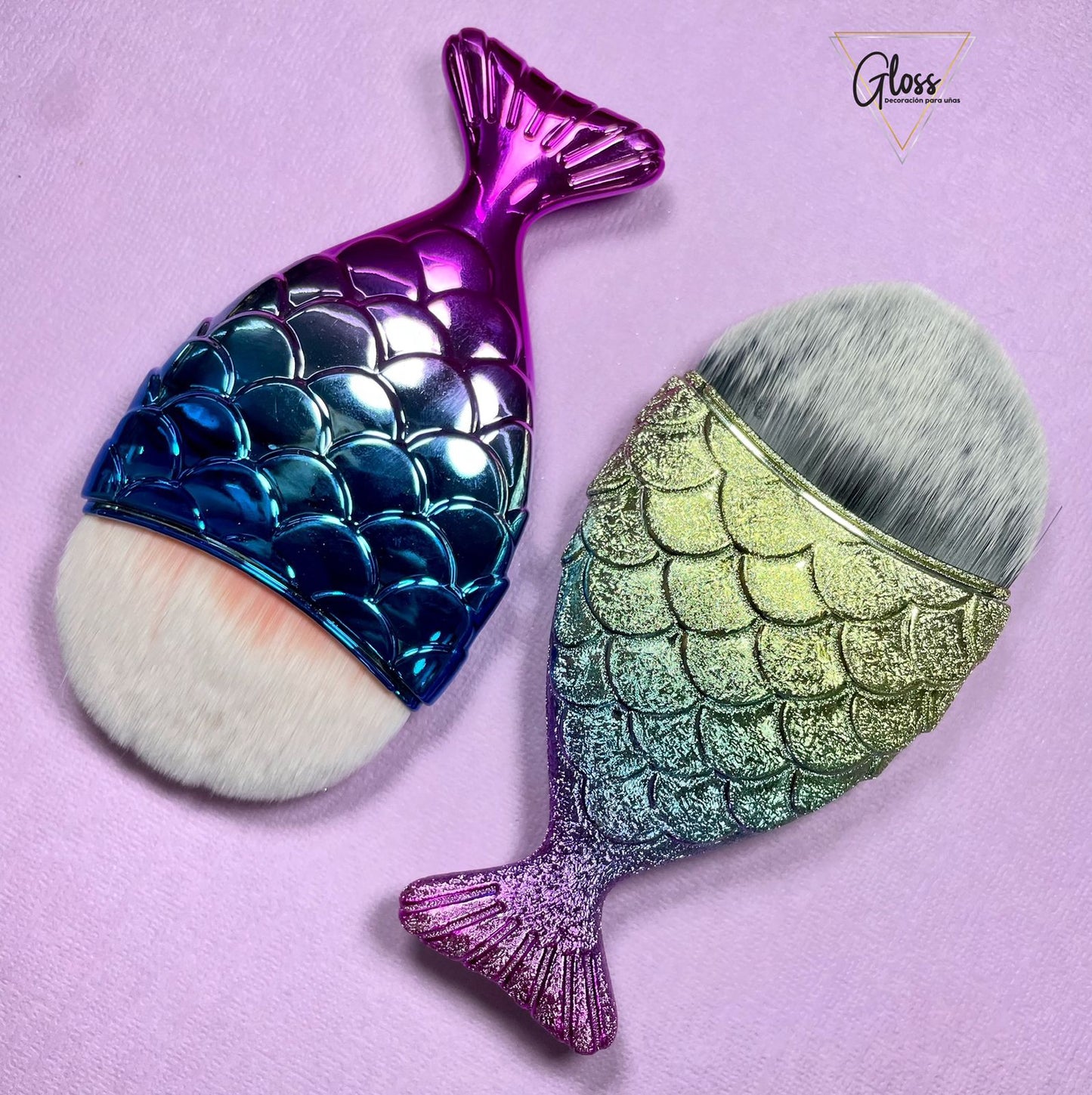 Brocha cola de sirena